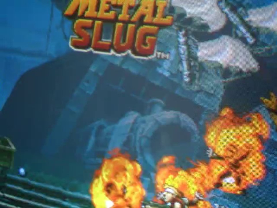 Metal Slug - Neo Geo MVS - Image Test Hantarex MTC 9000 - WIP