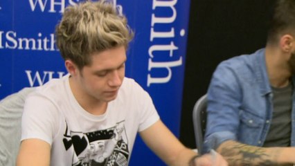 One Direction's Niall begs fans not to throw things on stage