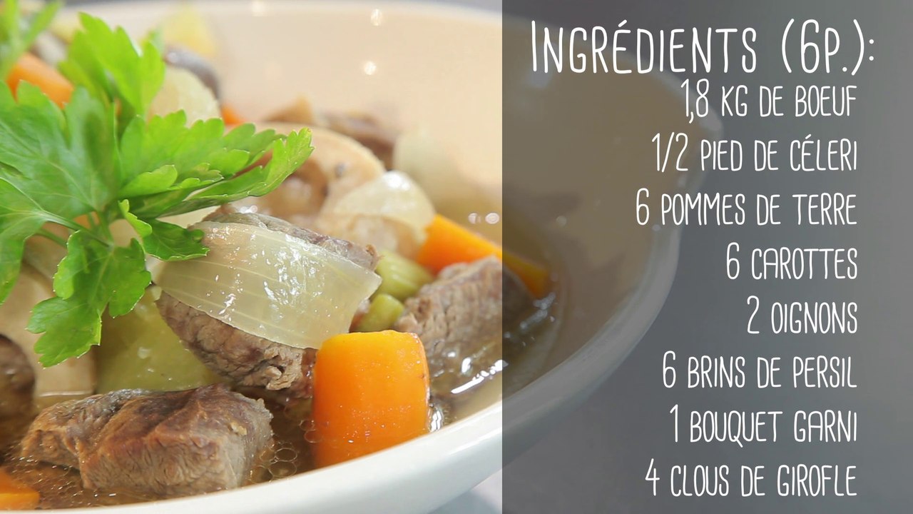 Recette traditionnelle: Le pot-au-feu - Gourmand