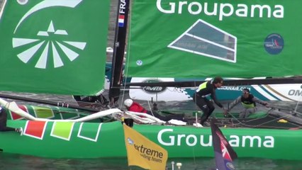 Extreme Sailing Series à Saint-Pétersbourg, Jour 1 : l'analyse de Thierry Péponnet