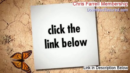 Chris Farrell Membership Download [chris farrell membership review]