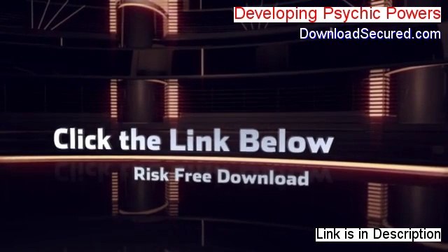 Developing Psychic Powers Download Free - Instant Download