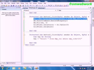 SQL Server database step 5 find records in asp.net