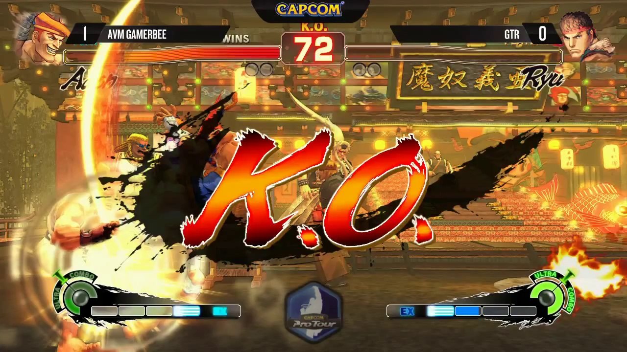 USFIV  AVM GamerBee vs GTR - SEAM2014 Capcom Pro Tour Top 16