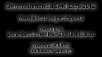 CLAC - Démonstration du SAM Expo 2012
