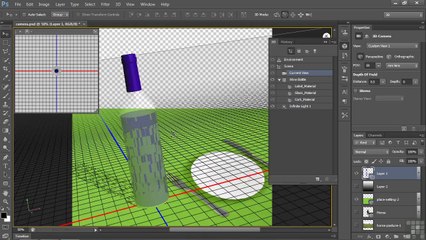 02_01-Using The 3D Camera To Move The Ground Plane