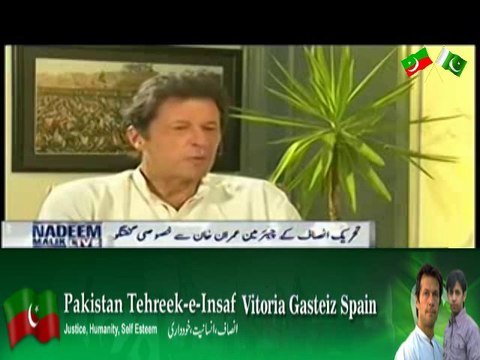 Nadeem Malik Live (Imran Khan Special Interview) – 26th June 2014