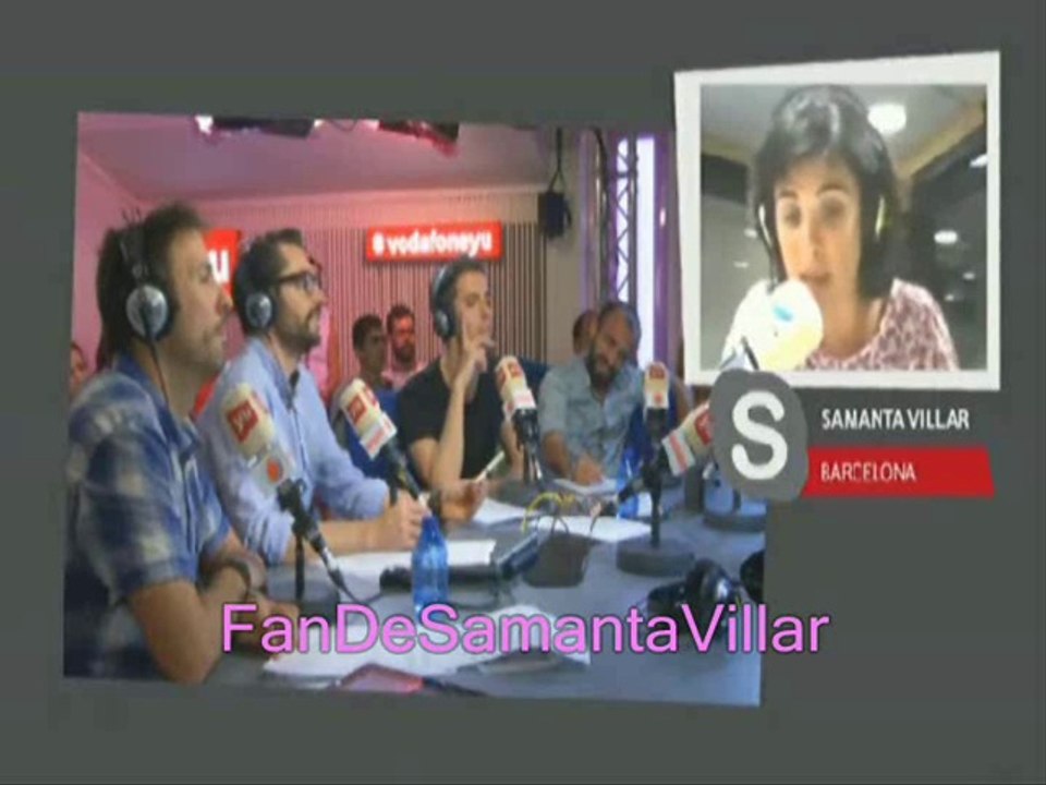 Samanta Villar en YU - Zoran Djordjevic (26-06-2014)