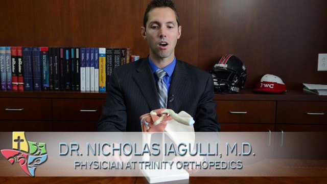 What could be the cause for the pain in between a patients shoulder blades-