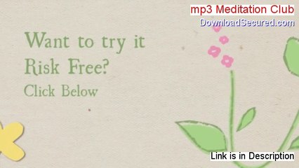 mp3 Meditation Club Free Review [Video Review]