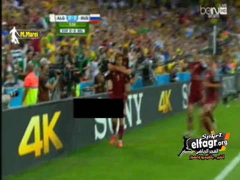 هدف روسيا الأول فى الجزائر لكوكورين 1-0 | تعليق حفيظ دراجي