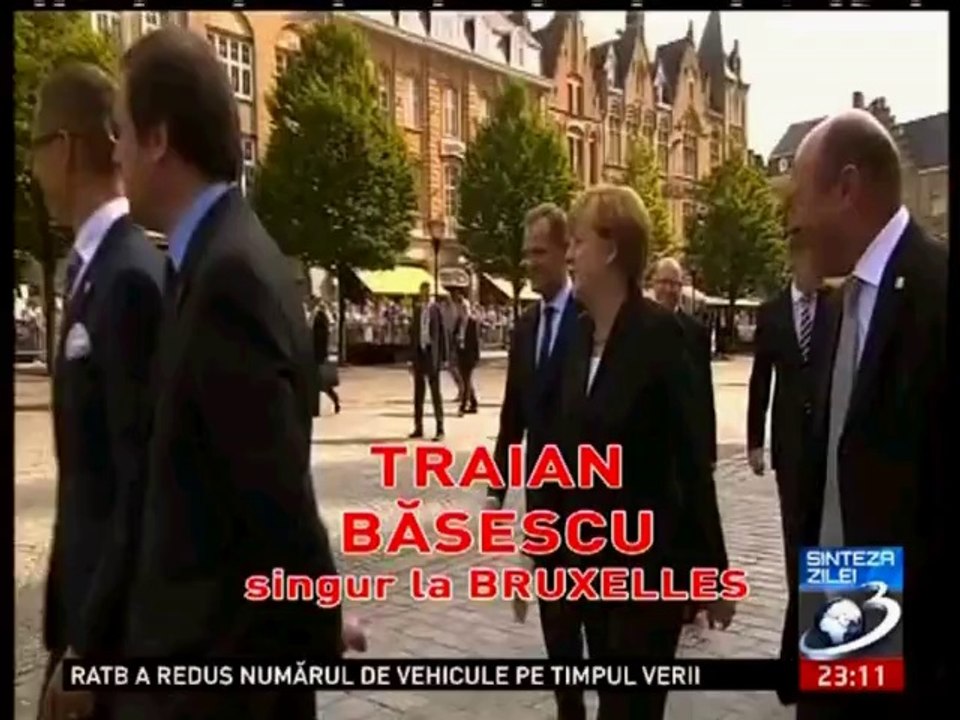Traian Basescu, EVITAT TOTAL la Bruxelles