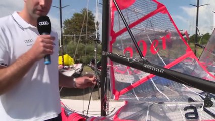 Kieler Woche 2014 - Vorstellung der 29er Segelboot-Klasse