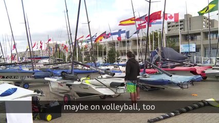Kieler Woche 2014 - Schilksee statt Maracanã, zwei brasilianische Segler in Kiel