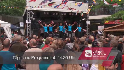 Kieler Woche 2013 -  Zumba an der Haifischbar
