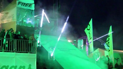 Kieler Woche 2014 - Nervenkitzel bei der Oceanjump Nightshow