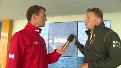 Kieler Woche 2013 - Virtuelle Bilder vom Segeln? Stefan Lacher von SAP erklärt das Tracking