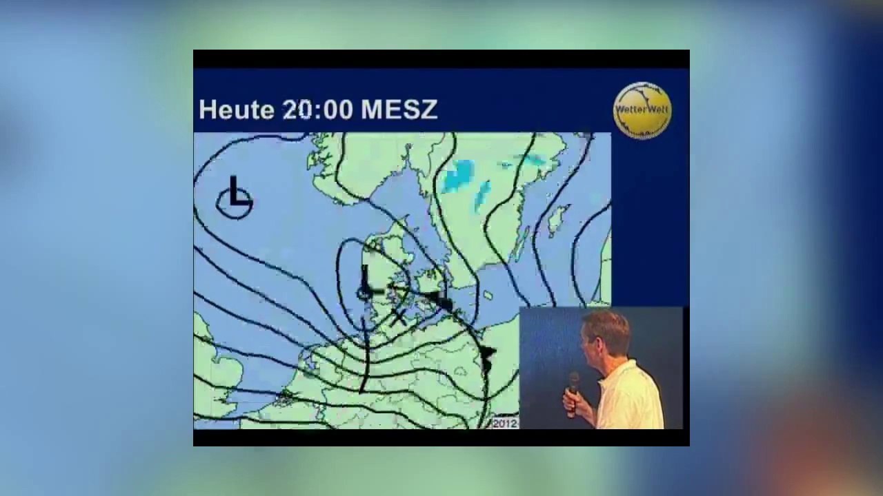 Wetterbriefing zur Kieler Woche 2012 mit Meeno Schrader - 24.06.2012