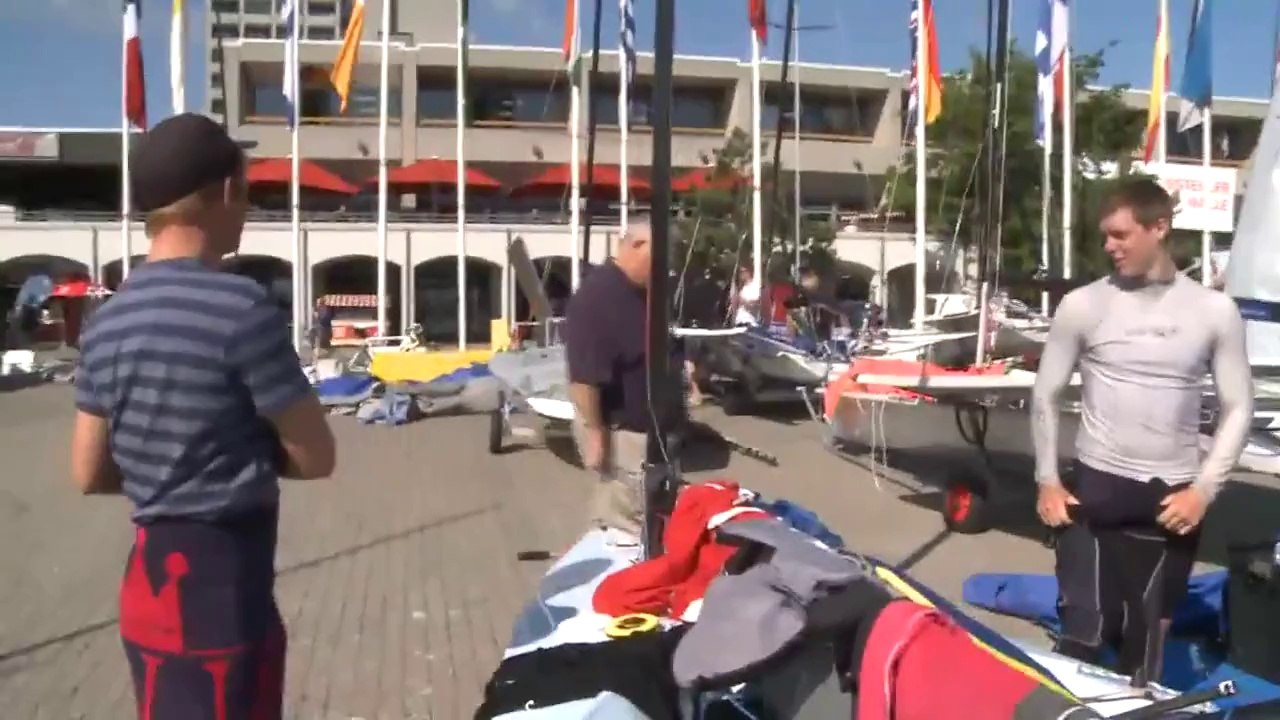 Ein Tag mit Principal Race Manager Charley Cook auf der Kieler Woche 2011