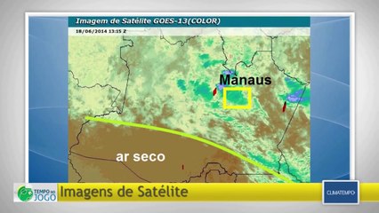 Risco de chuva para Camarões x Croácia