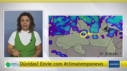 Manaus mais úmida para Camarões x Croácia