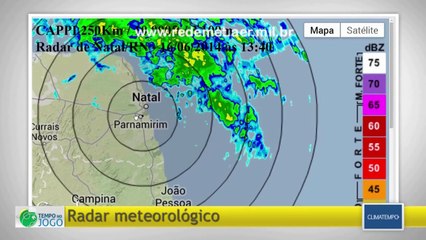 Gana x EUA também terão chuva em Natal