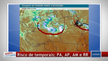 Alerta Climatempo - Edição das 15h30 - 11/06/2014