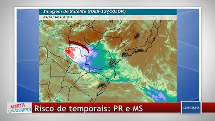 Alerta Climatempo - Edição das 15h30 - 05/05/2014
