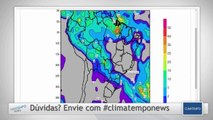 Nova frente fria no Sudeste no fim de semana