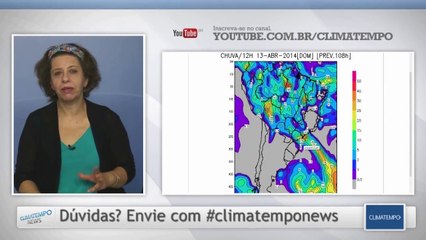 Semana termina com mais chuva em SP e no Sul