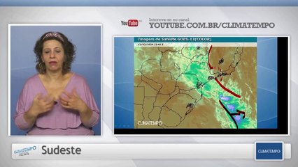 Frente fria passa pelo litoral de SP