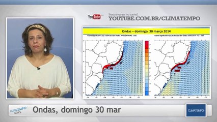 Pouca onda no fim de semana no Sul e no Sudeste