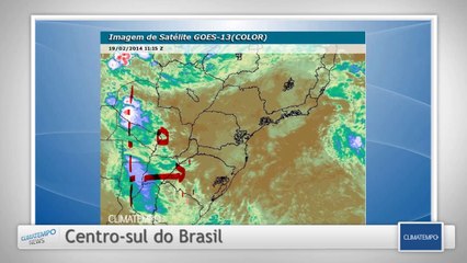 Climatempo News -  Edição das 9h30 - 19/02/2014