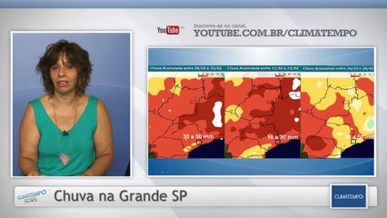 Quando volta a chover na Grande SP?