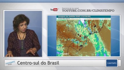 Chuva aumenta no Sul e em parte do Sudeste