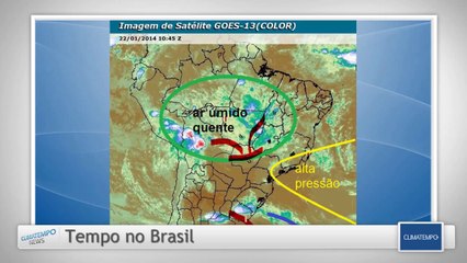 Climatempo News -  Edição das 9h30 - 22/01/2014