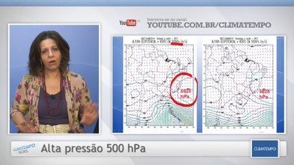 Bloqueio atmosférico mantém calor