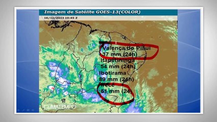 Climatempo News -  Edição das 9h30 - 16/12/2013