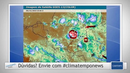 Climatempo News -  Edição das 12h30 - 06/12/2013