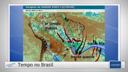 Climatempo News -  Edição das 17h - 25/11/2013