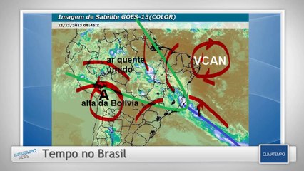 Climatempo News -  Edição das 9h30 - 12/12/2013