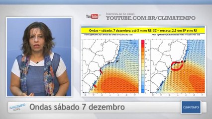 Ressaca no Sul e no Sudeste