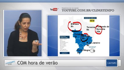 O horário de verão influencia a previsão do tempo?