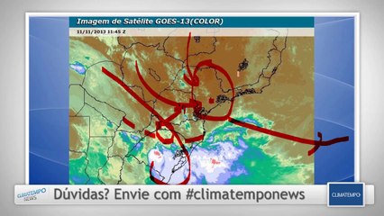 Climatempo News -  Edição das 12h30 - 11/11/2013