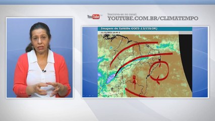 Condições de chuva aumentam sobre o Nordeste