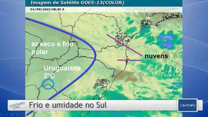 Climatempo News -  Edição das 12h30 - 24/09/2013