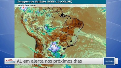 Alerta Climatempo - Edição das 15h30 - 10/10/2013
