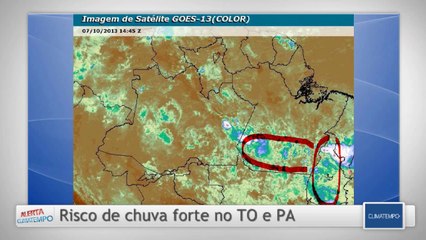 Alerta Climatempo - Edição das 15h30 - 07/10/2013