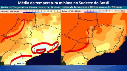 Quando vai esquentar no Sudeste?