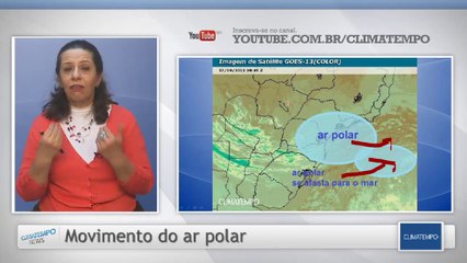 Por que o frio foi intenso hoje no Sudeste?